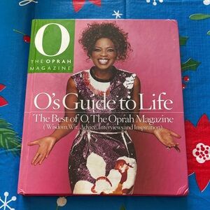 O's Guide to Life Coffee Table Book - Pink Cover